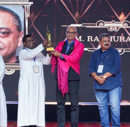 Loyola College Honours Indo-Lanka Chamber of Commerce & Industry President with Prestigious Global Excellence Award