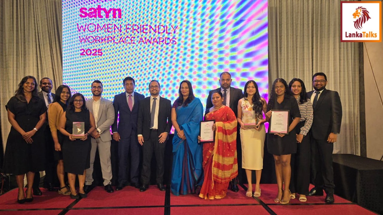 JXG honoured among Sri Lanka's most outstanding women friendly workplaces at Women Friendly Workplace Awards 2025