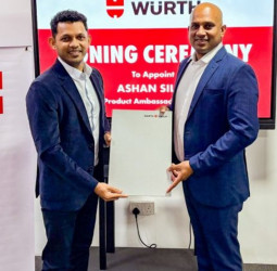 Würth Lanka Reaffirms Brand Partnership with Racing Icon Ashan Silva
