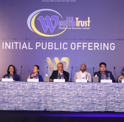 WEALTHTRUST SECURITIES LIMITED ANNOUNCES RS. 500 MILLION IPO FOLLOWING SUCCESSFUL MEDIA LAUNCH AND INVESTOR FORUM