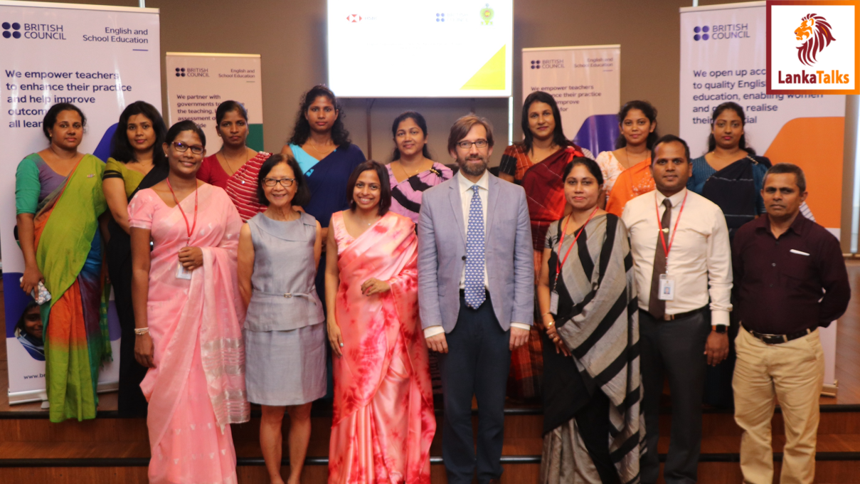 Strengthening English language education in Sri Lanka: British Council, in partnership with HSBC and Ministry of Education marks success of training initiative