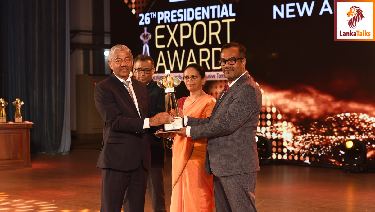 New Anthoney's Group emerged Best Exporter in Processed Food Category at Presidential Export Awards