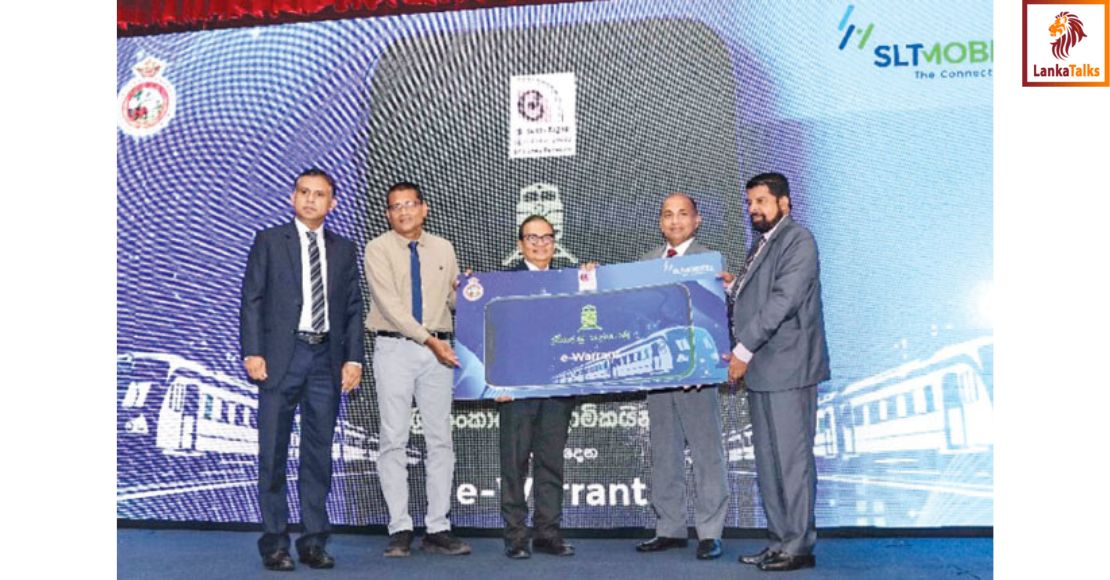 SLT-MOBITEL, Sri Lanka Railways partner to digitalise Pension Warrant Process