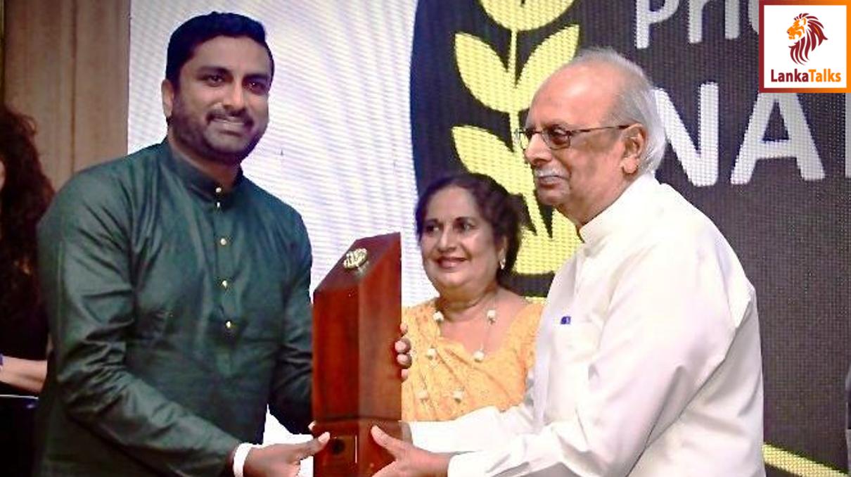 Dineshan Sivapalan Honored with Sri Lanka's Prestigious "Pride of the Nation" Award