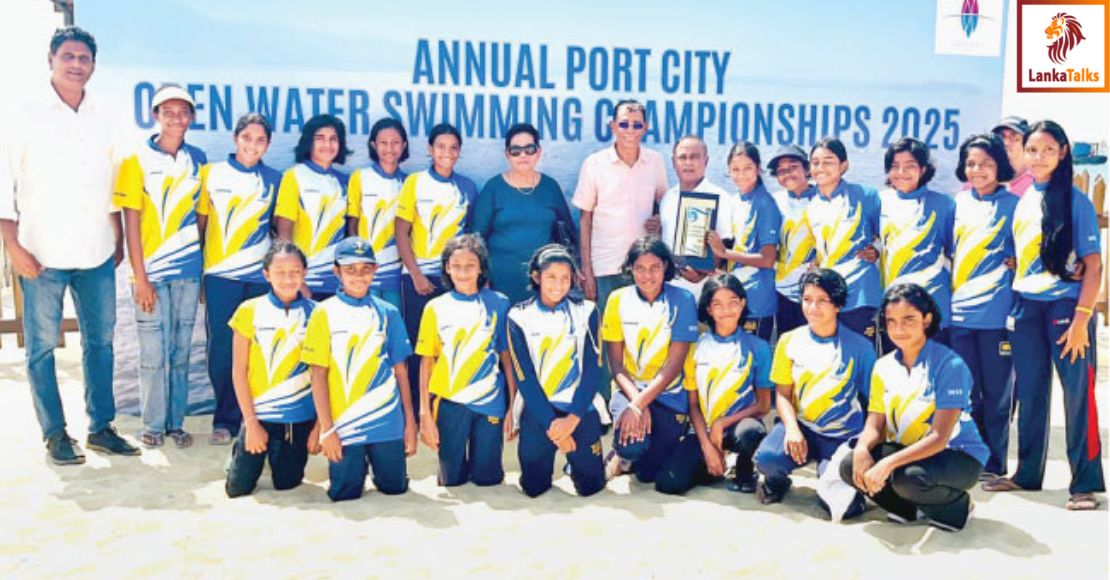 Mahamaya’s golden performance at Port City Swim Championship