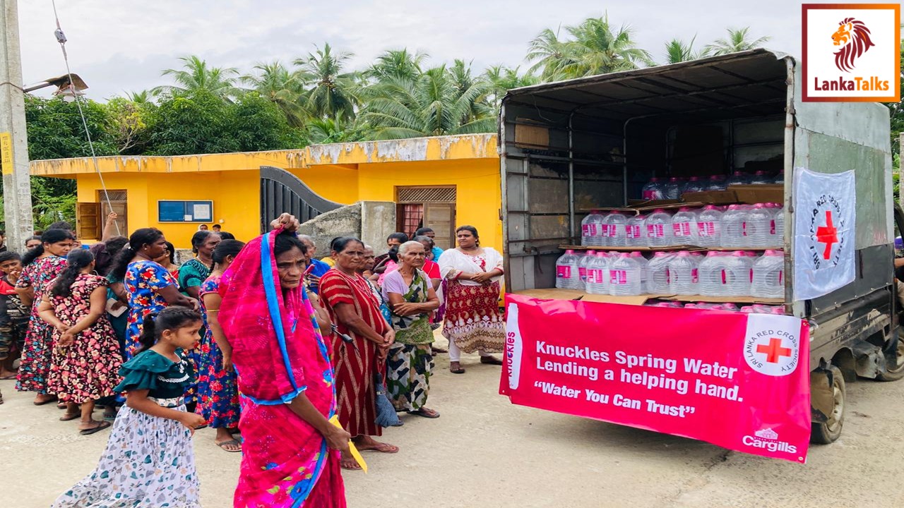 Knuckles Water and Sri Lanka Red Cross Partner for Rapid Flood Relief Efforts