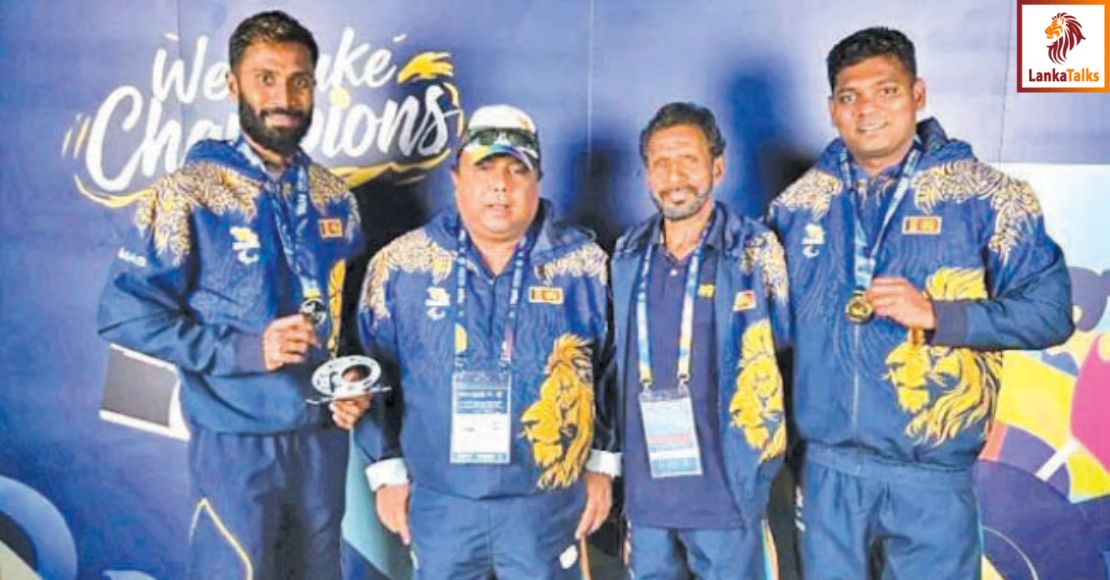 Palitha grabs Gold, Nuwan wins Silver