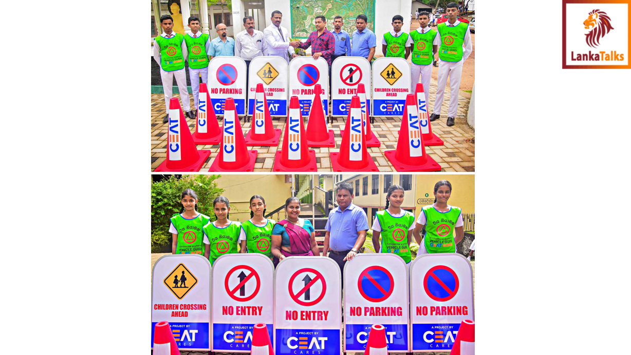 ‘CEAT Cares’ presents road safety equipment to 30 more schools
