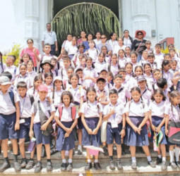 All Nations International School students visit Lake House