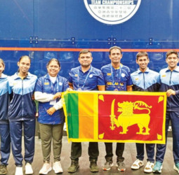 SL Squash teams hold their ground in Asia