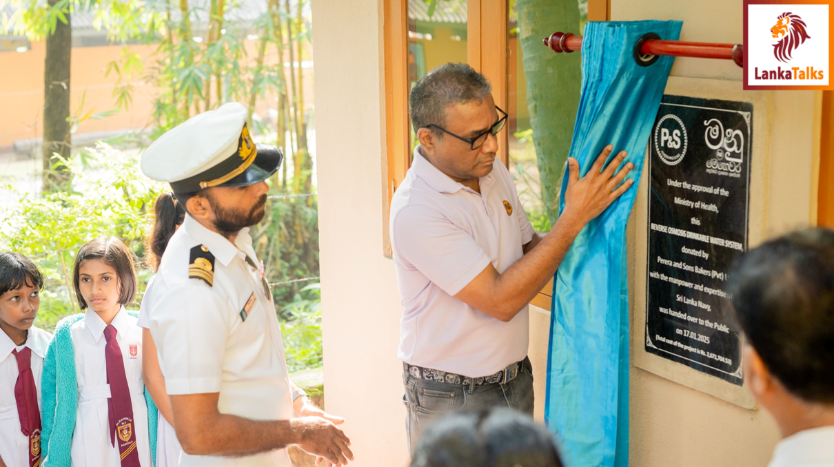 P&S Installs RO Plant at Kaudulla Maha Vidyalaya Unlocking Access to Clean Drinking Water