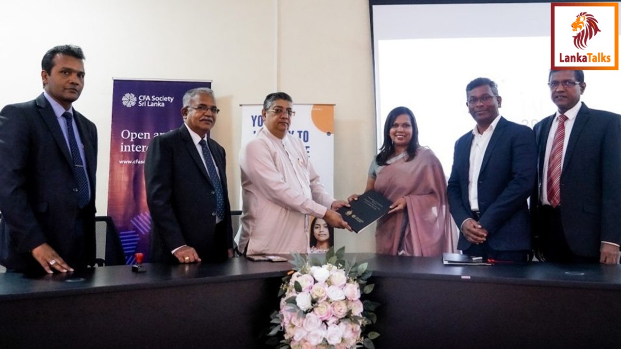 Wayamba University of Sri Lanka Signs MoU with CFA Society Sri Lanka