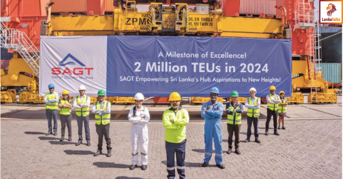 SAGT surpasses epic 2 mn. TEU milestone again in 2024