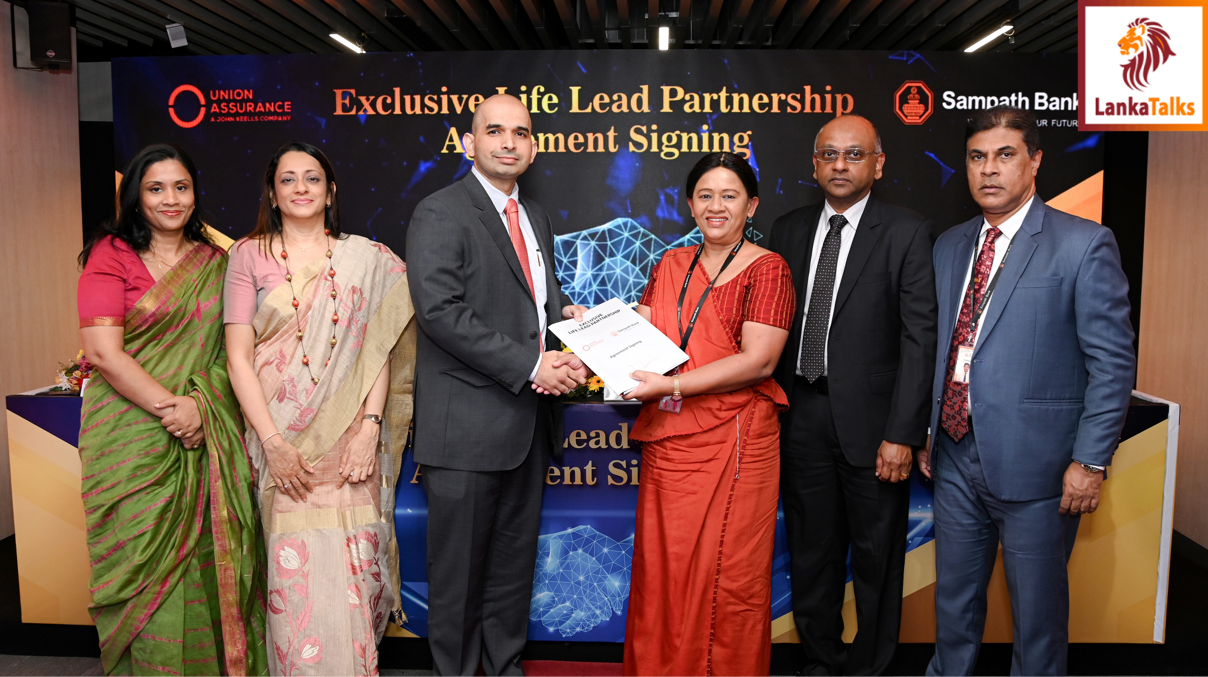 Sampath Bank and Union Assurance Set to Revolutionise Sri Lanka’s Financial Services Landscape with Exclusive Bancassurance Partnership