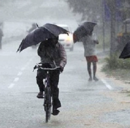 Fairly heavy showers expected in parts of the island