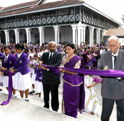 Opening of a new advanced level building to celebrate 150 years of Bishop's College - Picture Story