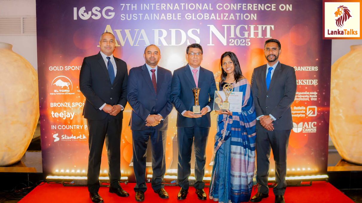 Imperial College of Business Studies (ICBS) strikes double Gold at ICSG Global Sustainability Awards 2025