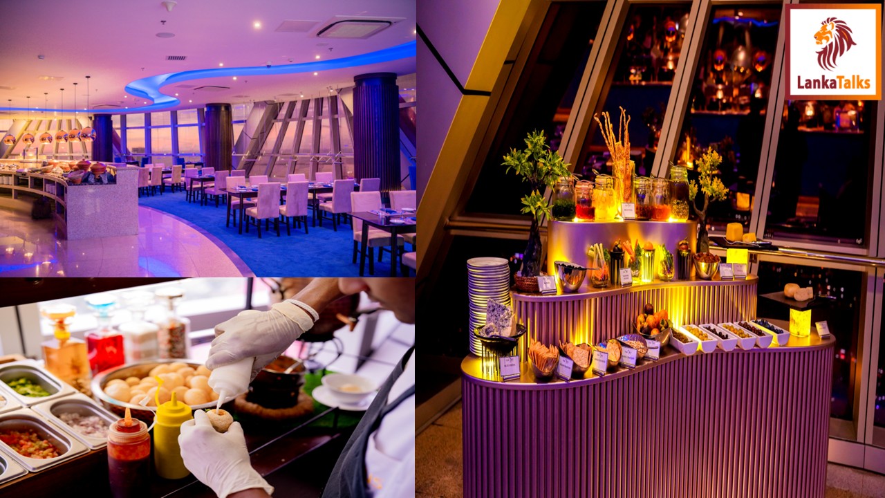 Blue Orbit at Colombo Lotus Tower Redefines Fine Dining with Global Flavours and a  Moving Experience