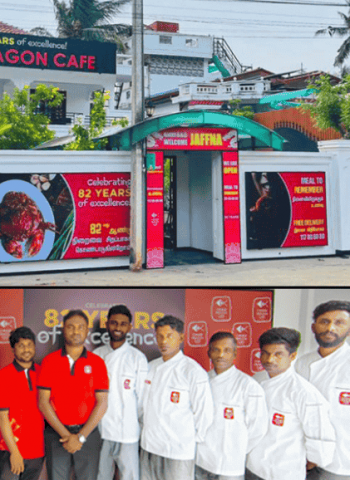 Chinese Dragon Café Opens Flagship Outlet in Jaffna