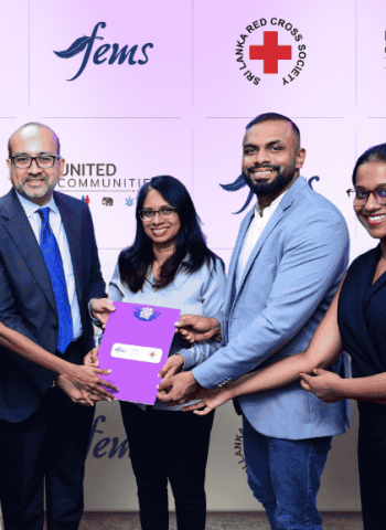 Fems expands national initiative partnering Red Cross, United Communities and Ministries of Health and Education launching “Api Katha Karamu” Sri Lanka's largest menstrual health and hygiene education program