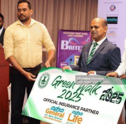 Sanasa General and Life Insurance sponsors Green Walk 2025 organised by Isipathana College