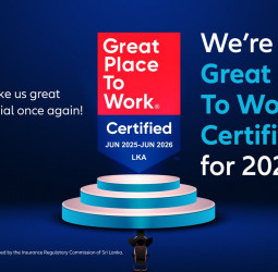 Allianz Insurance Lanka Limited Recognized Once Again as a Great Place to Work
