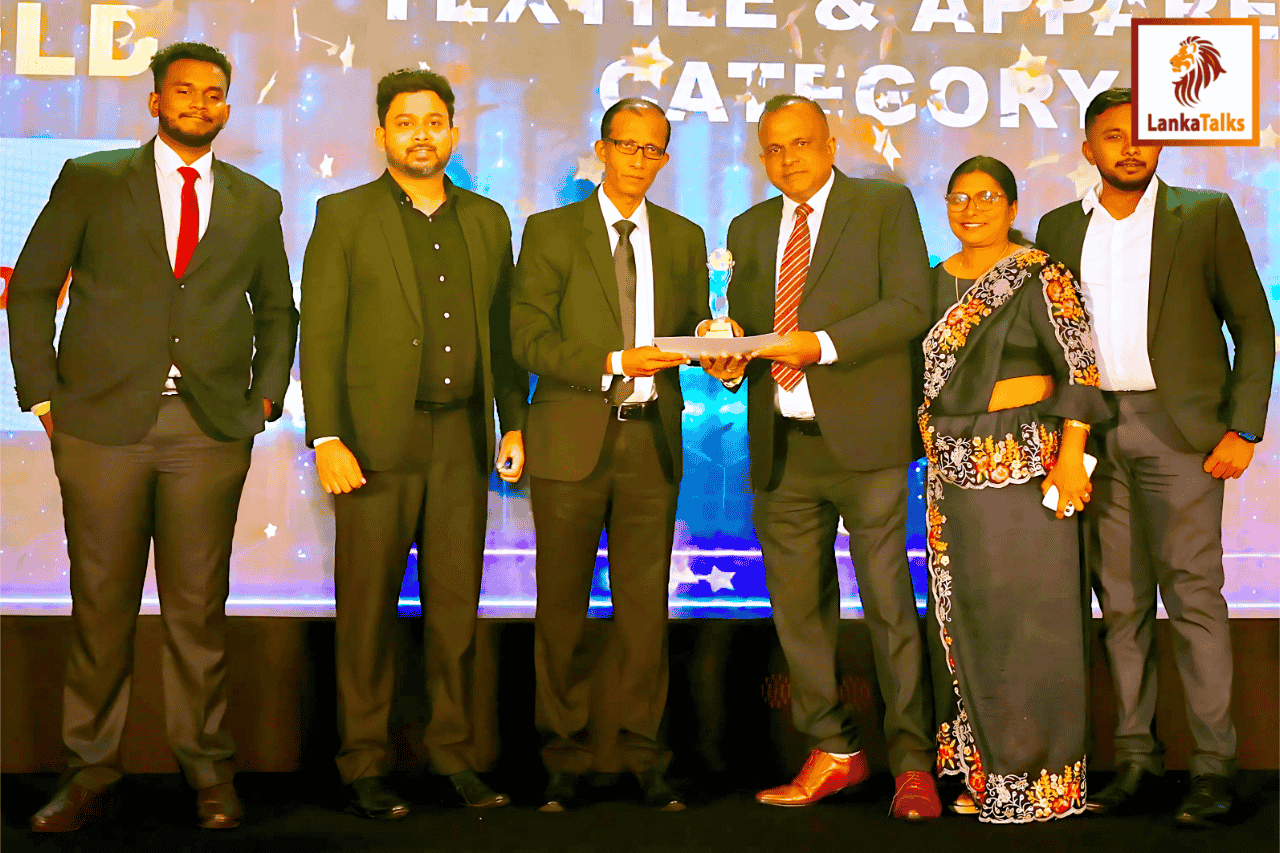 C-Four Industries wins Gold again at SLIM SMEDA 2025 for Excellence in Textile and Fashion