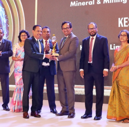 Keshara Lime Industries wins Best National Industry Brand Award