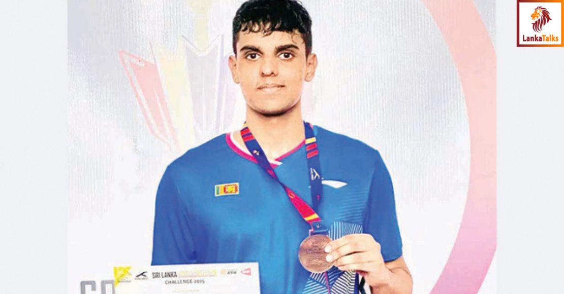 Shuttler Nettasinghe wins Bronze medal