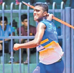 Javelin Thrower Rumesh excels in Perth