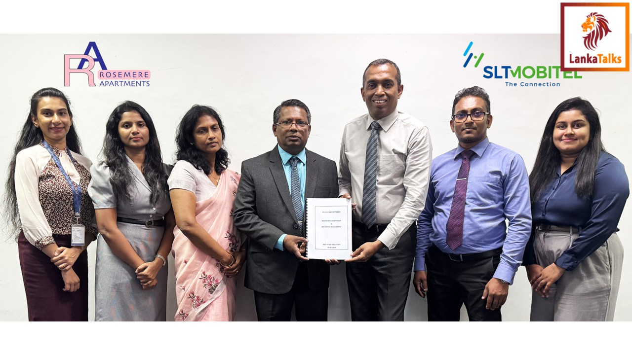 SLT-MOBITEL brings premium entertainment to Rosemere Apartments with advanced PEO TV solution