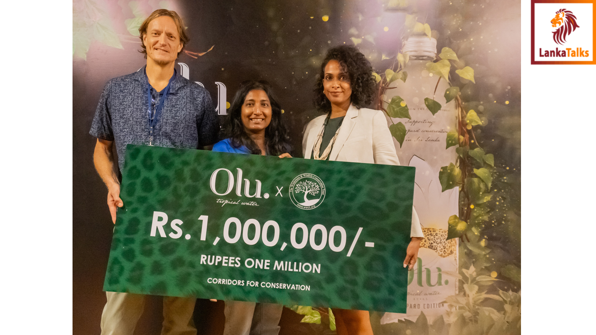 Olu Tropical Water Successfully Raise Funds Towards Leopard Conservation