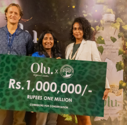 Olu Tropical Water Successfully Raise Funds Towards Leopard Conservation