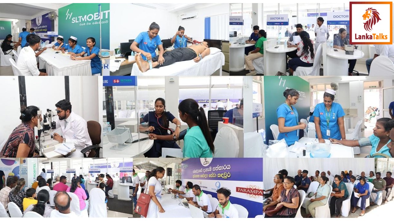 SLT-MOBITEL hosts Health Camp 2025 in line with Vesak, bringing wellbeing and joy to communities