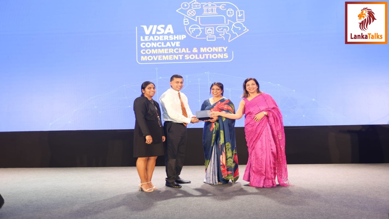 DFCC Bank Honored with VISA Commercial Solutions Excellence Award at the VISA Leadership Conclave 2025