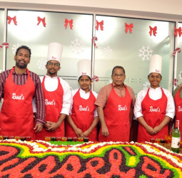 Russel’s hosts festive cake mixing ceremony led by talented NAITA chefs