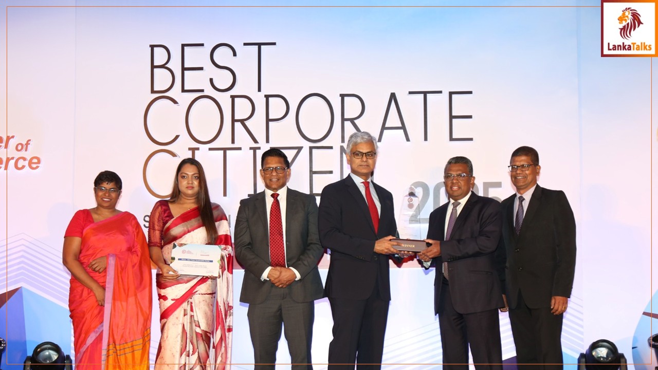 DFCC Bank Recognised for Green Financing Excellence at the Best Corporate Citizen Sustainability Project Awards 2025