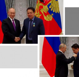 Dr. Saman Weerasinghe receives Russia’s prestigious "Order of Friendship"