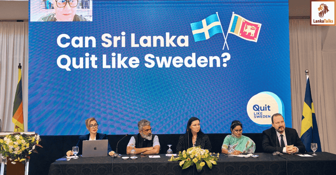 South Asia’s first "Quit Like Sweden" anti-tobacco roundtable held in Colombo