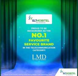 SLT-MOBITEL once again recognised as Sri Lanka’s leading telecommunications brand among Favourite Service Brands