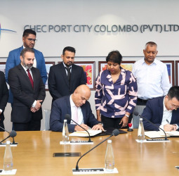 Agreement signed for Port City Colombo’s first Commercial Office Development, the iconic Colombo Gateway