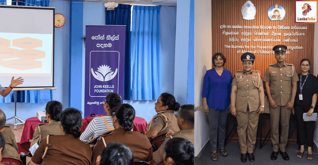 John Keells Foundation Partners Sri Lanka Police in combatting Violence against Women and Children