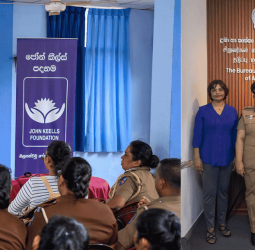 John Keells Foundation Partners Sri Lanka Police in combatting Violence against Women and Children