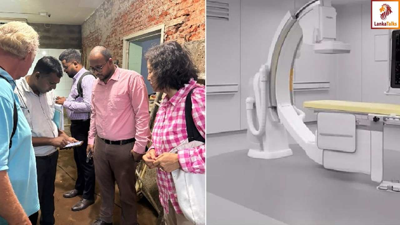 Swiss Foundation gifts Azurion 3M12 Angiography Machine to Karapitiya Hospital