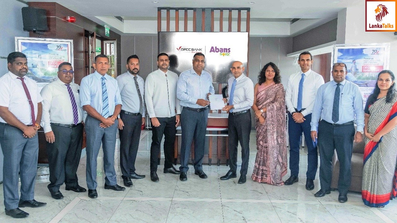 DFCC Bank and Abans Solar Partner to Launch Affordable Solar Financing Solutions for Sri Lankans