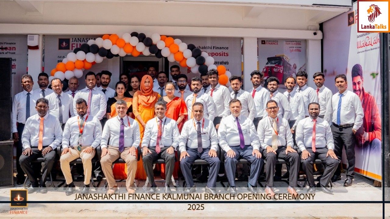 Janashakthi Finance PLC expands footprint in Eastern Region with new branch opening in Kalmunai