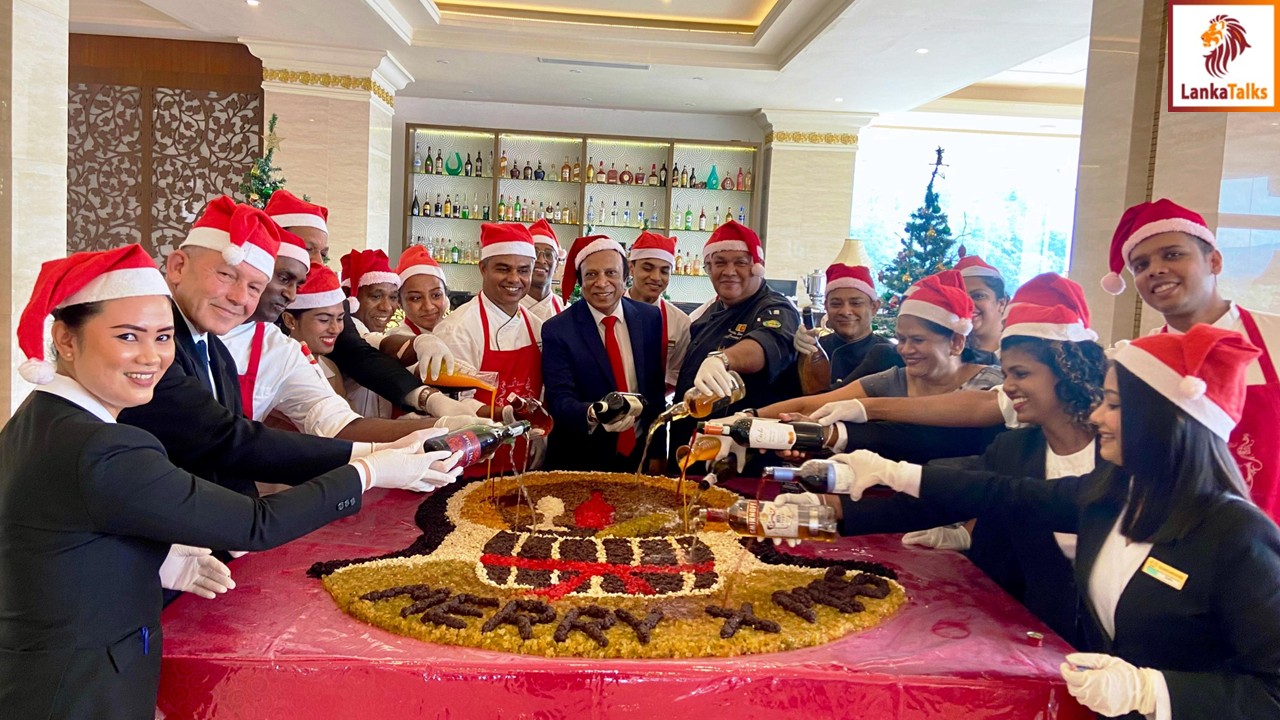 The Grand Kandyan hosts its annual traditional cake mixing