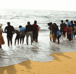 Softlogic GLOMARK marks International Children’s Day with beach outing for Ratmalana Deaf & Blind School children