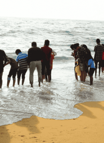 Softlogic GLOMARK marks International Children’s Day with beach outing for Ratmalana Deaf & Blind School children