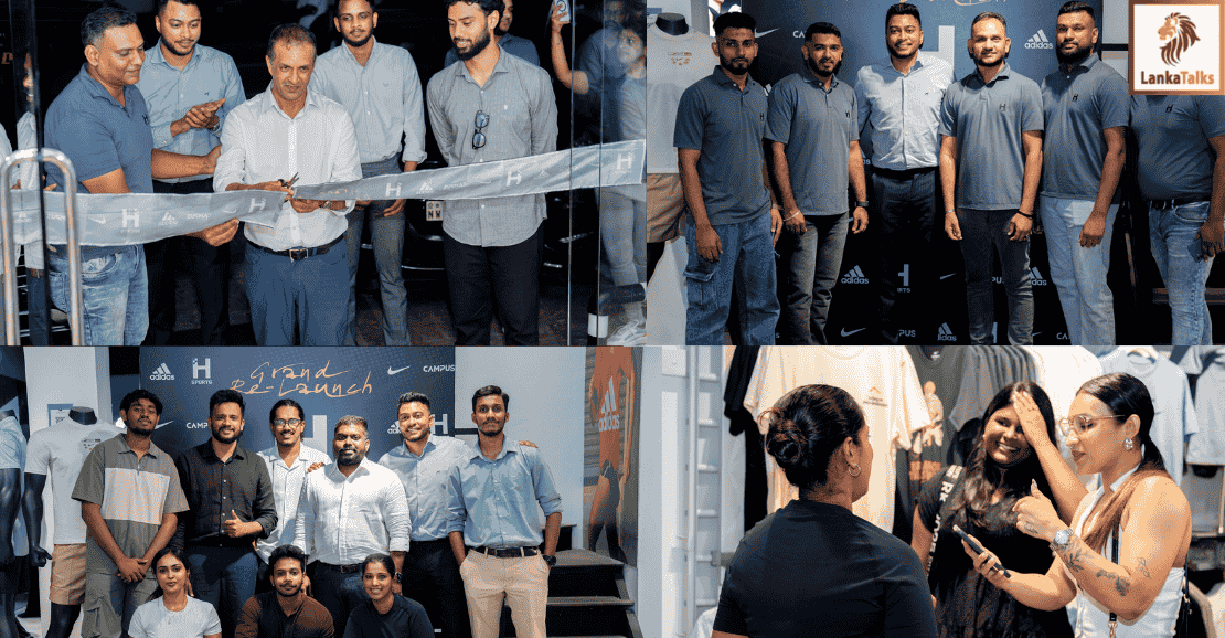 Hameedia re-launches H Sports Pelawatte outlet with Adidas, Nike, and Campus, ushering in a new era of activewear